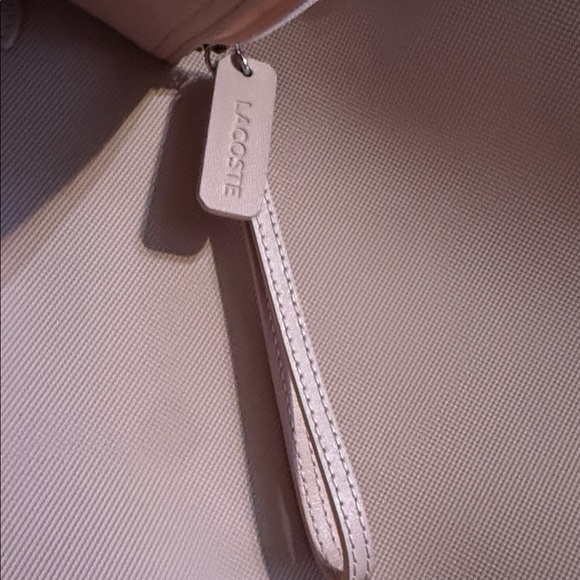 LACOSTE Large L.12.12 Concept Tote Bag, small wallet and wristlet bundle Pink - Picture 16 of 16